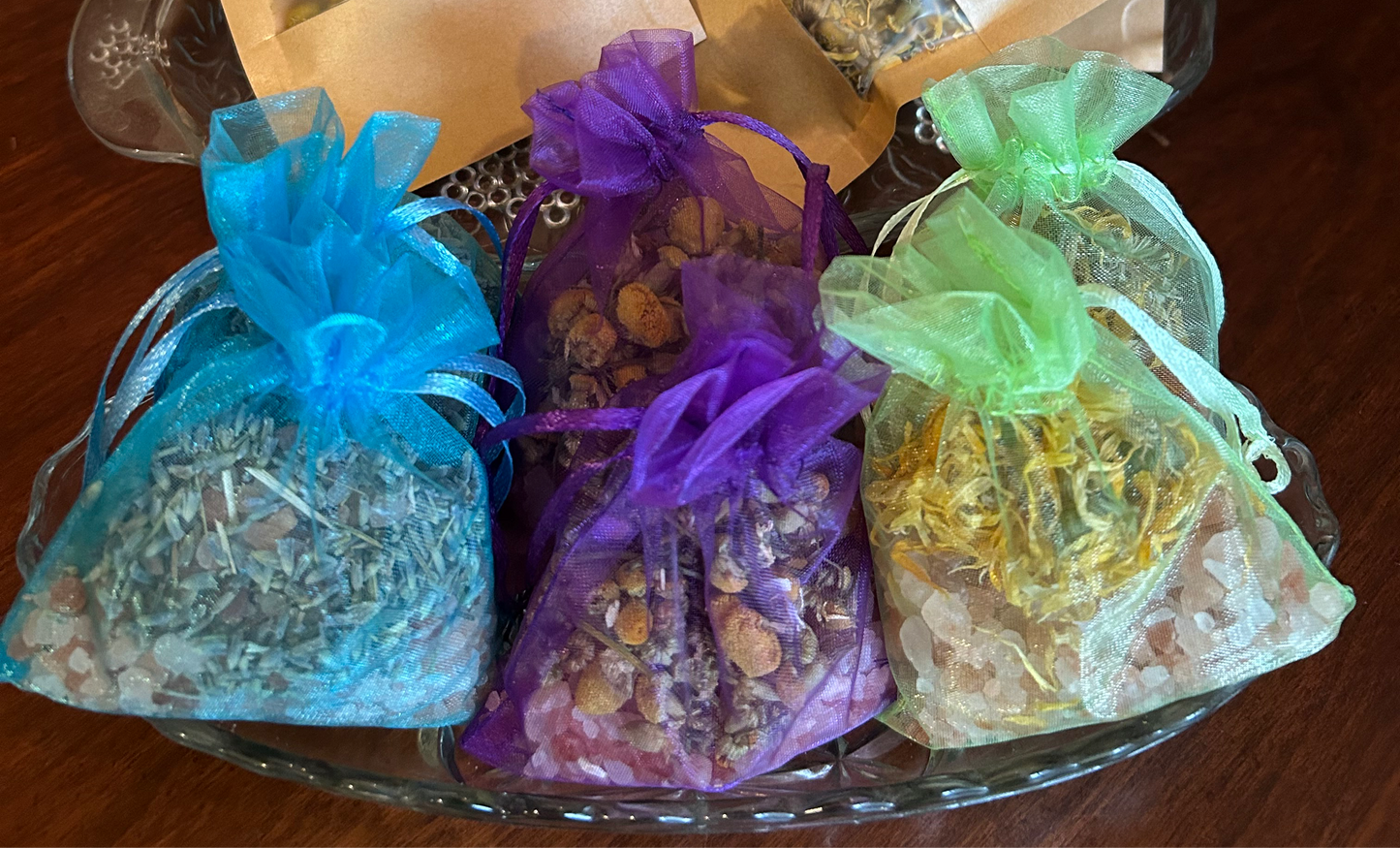 Dried Flower Bath Salts