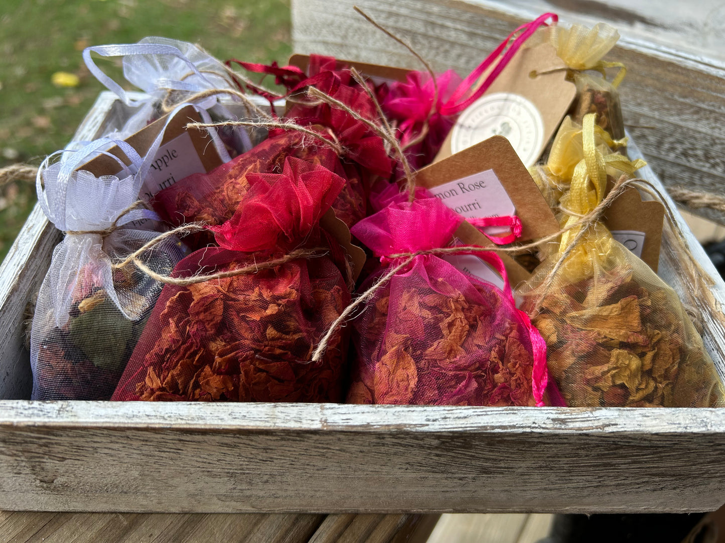 Dried Flower Potpourri Sachet